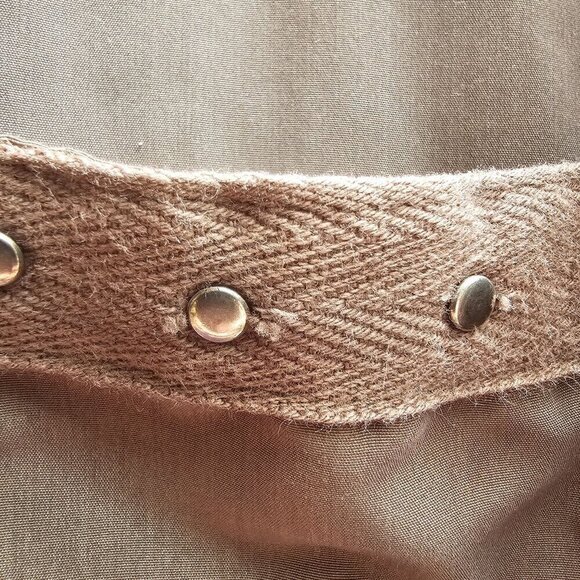 Vintage Mureli Unisex Medium Brown & Purple Studded Jacket - Picture 8 of 12